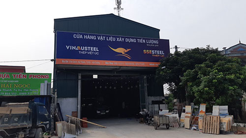 Biển đại lý của Thép Việt Úc tại Hải Dương và Quảng Ninh
