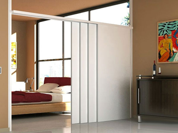 Nên làm vách ngăn phòng ngủ bằng chất liệu gì