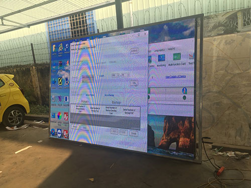 Màn hình LED công ty Én Vàng Hải Phòng