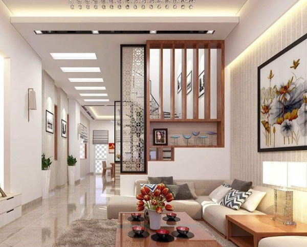 Tìm hiểu vách ngăn cầu thang tam cấp