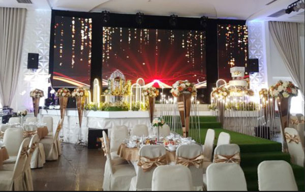 Lưu ý khi chọn màn hình led tiệc cưới