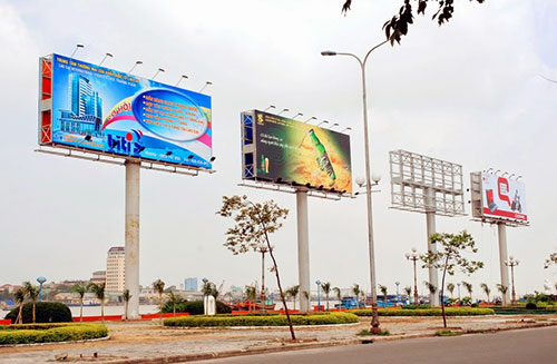 Thi công biển quảng cáo ngoài trời tại Hải Phòng