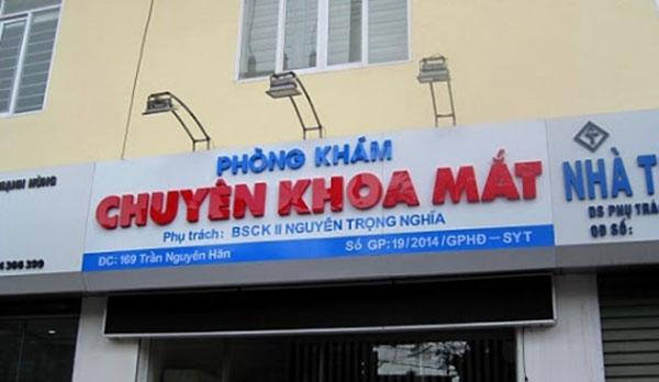 Làm biển quảng cáo phòng khám tại Hải Phòng