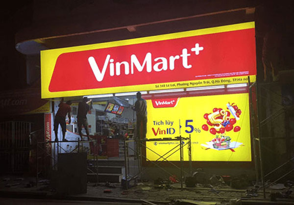 Lưu ý khi làm biển quảng cáo cho siêu thị mini
