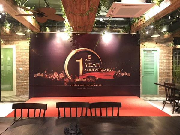 Thi công backdrop tại Hải Phòng
