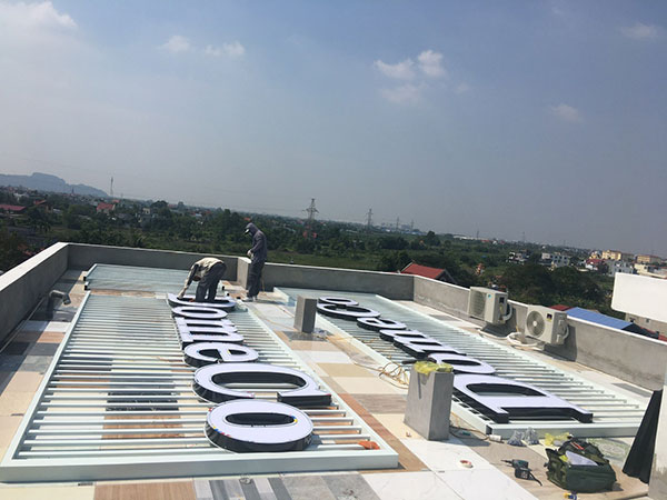 Bộ chữ nổi Thời trang Domeco - Chợ Minh Kha An Dương