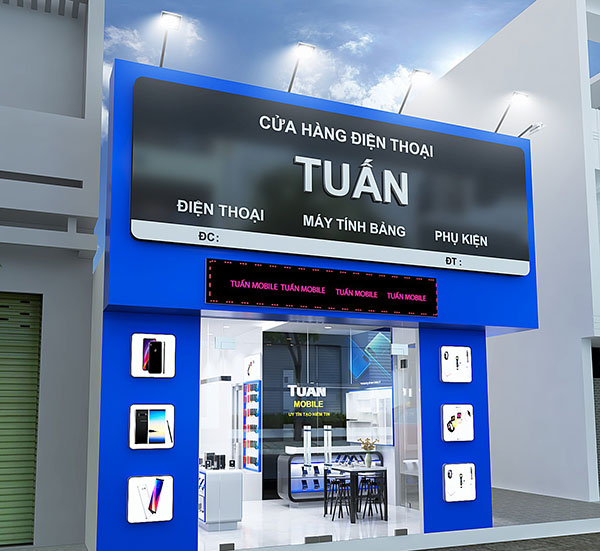 Làm biển quảng cáo điện thoại tại Hải Phòng