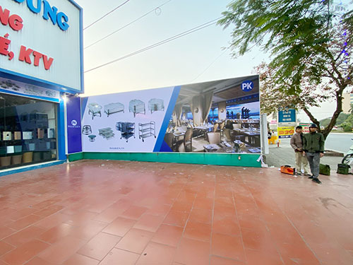 Biển quảng cáo công ty Phạm Kiên, Hải Phòng