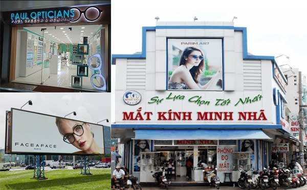 Kinh nghiệm làm biển quảng cáo kính mắt