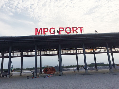 Biển chữ nổi công ty Mipec Hải Phòng