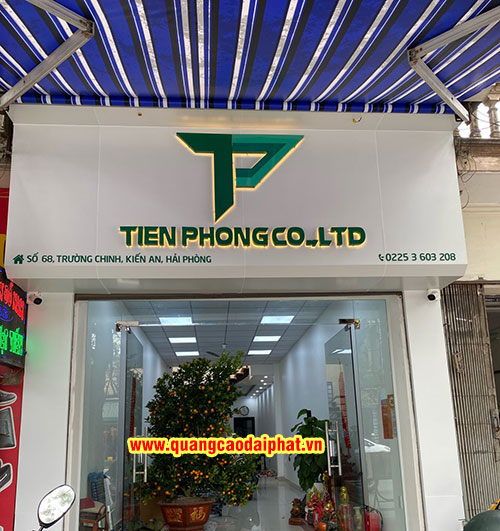 Biển quảng cáo công ty Camera Tiên Phong Hải Phòng