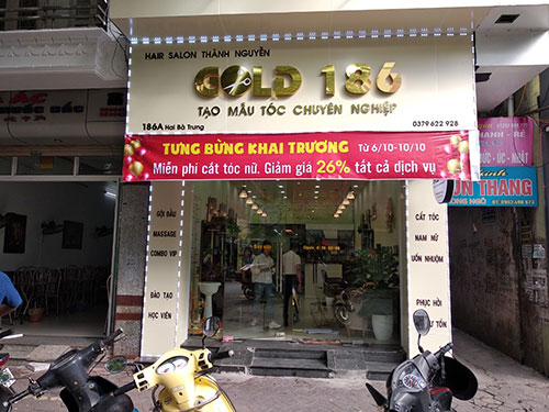 Mẫu biển quảng cáo tóc đẹp