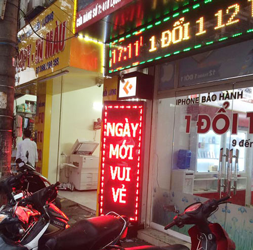 Tại Hải Phòng những loại biển hiệu nào được sử dụng?