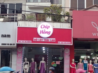 Biển hiệu cửa hàng Chip Hồng Hải Phòng